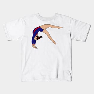 Emma Malabuyo Gymnastics Drawing Kids T-Shirt